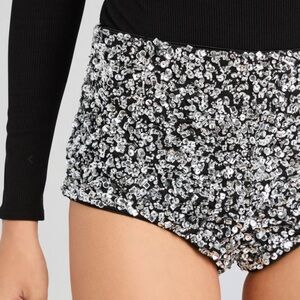 Retrofete Braelynn Crystal Hot Shorts NWT